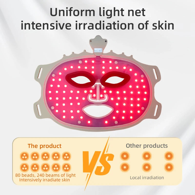 Led Facial Mask Light Therapy 7 Colors